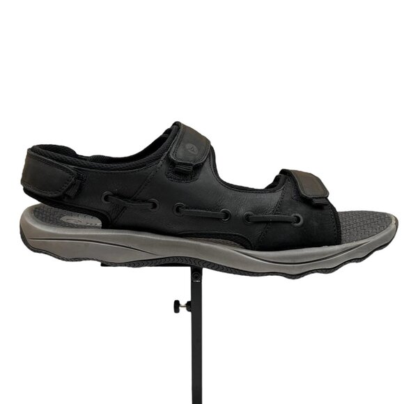 Sperry Rivington Men\'s Leather Sandals Size 13 Black Adjustable Straps Open‎ Toe main image 5